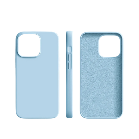 Coque iPhone Bleu Ciel