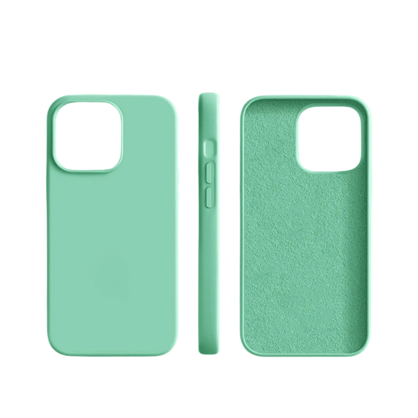 Coque iPhone Verte menthe